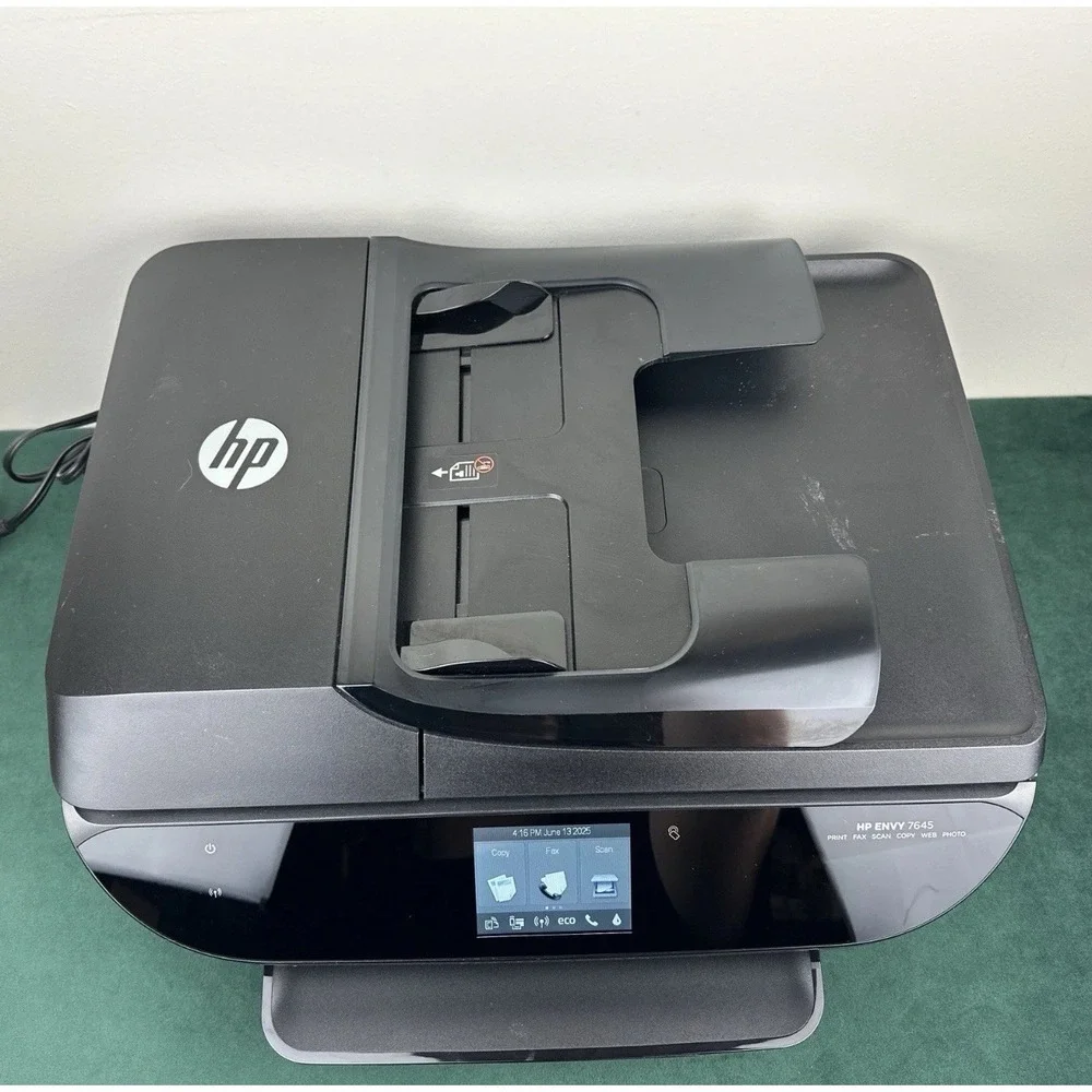 HP Envy 7645 All in One Printer Color Inkjet Fax Copy Scan Photo Web